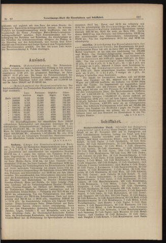 Verordnungs-Blatt für Eisenbahnen und Schiffahrt: Veröffentlichungen in Tarif- und Transport-Angelegenheiten 18980305 Seite: 11