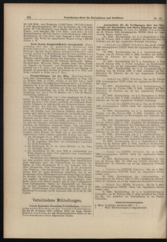 Verordnungs-Blatt für Eisenbahnen und Schiffahrt: Veröffentlichungen in Tarif- und Transport-Angelegenheiten 18980305 Seite: 12