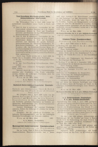 Verordnungs-Blatt für Eisenbahnen und Schiffahrt: Veröffentlichungen in Tarif- und Transport-Angelegenheiten 18980317 Seite: 10