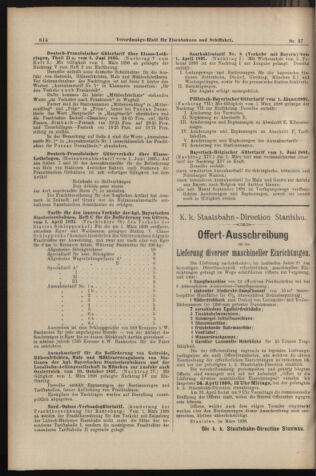 Verordnungs-Blatt für Eisenbahnen und Schiffahrt: Veröffentlichungen in Tarif- und Transport-Angelegenheiten 18980331 Seite: 10