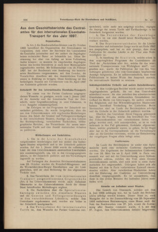 Verordnungs-Blatt für Eisenbahnen und Schiffahrt: Veröffentlichungen in Tarif- und Transport-Angelegenheiten 18980331 Seite: 2