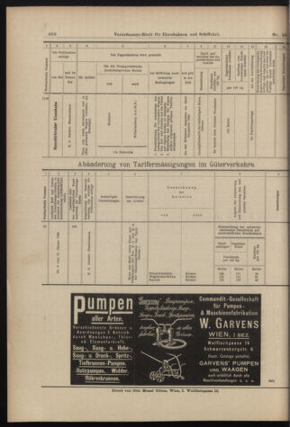 Verordnungs-Blatt für Eisenbahnen und Schiffahrt: Veröffentlichungen in Tarif- und Transport-Angelegenheiten 18980421 Seite: 16