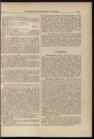 Verordnungs-Blatt für Eisenbahnen und Schiffahrt: Veröffentlichungen in Tarif- und Transport-Angelegenheiten 18980421 Seite: 7