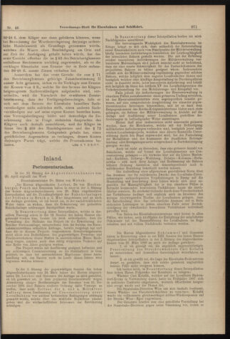 Verordnungs-Blatt für Eisenbahnen und Schiffahrt: Veröffentlichungen in Tarif- und Transport-Angelegenheiten 18980423 Seite: 3