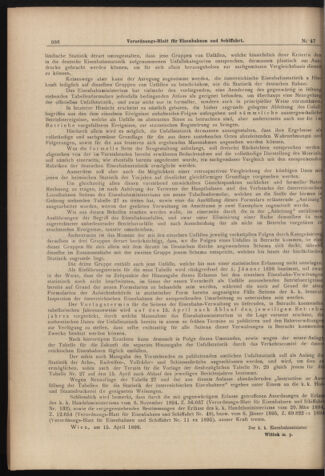 Verordnungs-Blatt für Eisenbahnen und Schiffahrt: Veröffentlichungen in Tarif- und Transport-Angelegenheiten 18980426 Seite: 2