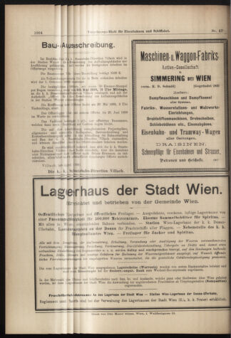 Verordnungs-Blatt für Eisenbahnen und Schiffahrt: Veröffentlichungen in Tarif- und Transport-Angelegenheiten 18980426 Seite: 20