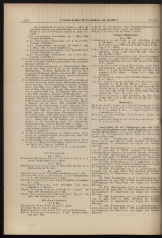 Verordnungs-Blatt für Eisenbahnen und Schiffahrt: Veröffentlichungen in Tarif- und Transport-Angelegenheiten 18980428 Seite: 8