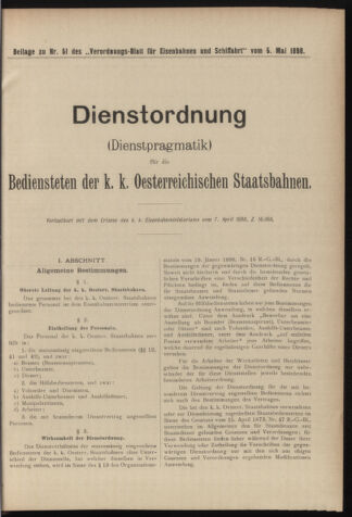 Verordnungs-Blatt für Eisenbahnen und Schiffahrt: Veröffentlichungen in Tarif- und Transport-Angelegenheiten 18980505 Seite: 13