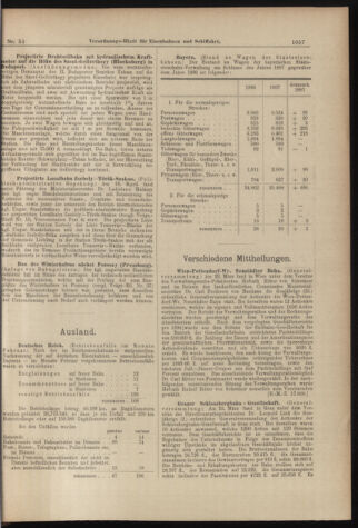 Verordnungs-Blatt für Eisenbahnen und Schiffahrt: Veröffentlichungen in Tarif- und Transport-Angelegenheiten 18980505 Seite: 5