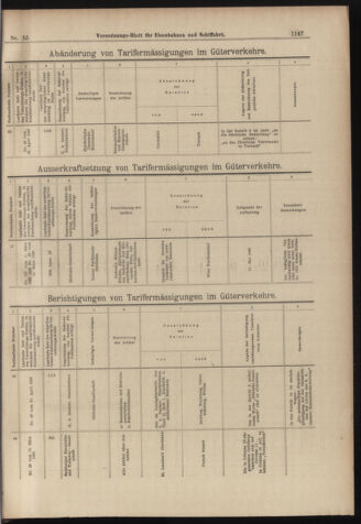 Verordnungs-Blatt für Eisenbahnen und Schiffahrt: Veröffentlichungen in Tarif- und Transport-Angelegenheiten 18980514 Seite: 23