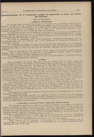 Verordnungs-Blatt für Eisenbahnen und Schiffahrt: Veröffentlichungen in Tarif- und Transport-Angelegenheiten 18980514 Seite: 5