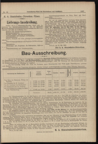 Verordnungs-Blatt für Eisenbahnen und Schiffahrt: Veröffentlichungen in Tarif- und Transport-Angelegenheiten 18980517 Seite: 19