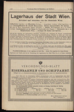 Verordnungs-Blatt für Eisenbahnen und Schiffahrt: Veröffentlichungen in Tarif- und Transport-Angelegenheiten 18980524 Seite: 10