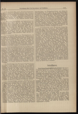 Verordnungs-Blatt für Eisenbahnen und Schiffahrt: Veröffentlichungen in Tarif- und Transport-Angelegenheiten 18980524 Seite: 7