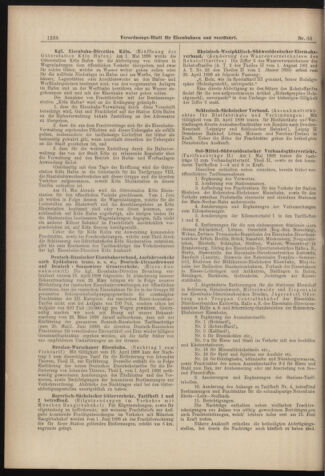 Verordnungs-Blatt für Eisenbahnen und Schiffahrt: Veröffentlichungen in Tarif- und Transport-Angelegenheiten 18980526 Seite: 10