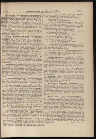 Verordnungs-Blatt für Eisenbahnen und Schiffahrt: Veröffentlichungen in Tarif- und Transport-Angelegenheiten 18980526 Seite: 11