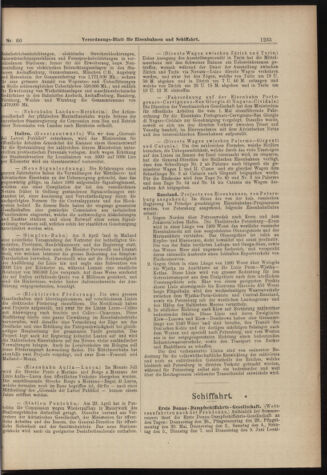 Verordnungs-Blatt für Eisenbahnen und Schiffahrt: Veröffentlichungen in Tarif- und Transport-Angelegenheiten 18980526 Seite: 7