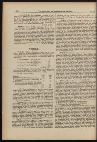 Verordnungs-Blatt für Eisenbahnen und Schiffahrt: Veröffentlichungen in Tarif- und Transport-Angelegenheiten 18980602 Seite: 6