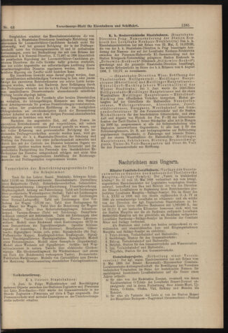 Verordnungs-Blatt für Eisenbahnen und Schiffahrt: Veröffentlichungen in Tarif- und Transport-Angelegenheiten 18980604 Seite: 5