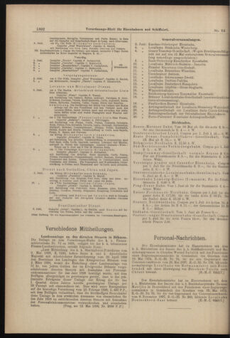 Verordnungs-Blatt für Eisenbahnen und Schiffahrt: Veröffentlichungen in Tarif- und Transport-Angelegenheiten 18980607 Seite: 10