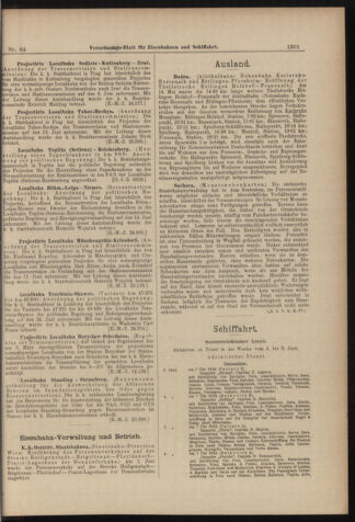 Verordnungs-Blatt für Eisenbahnen und Schiffahrt: Veröffentlichungen in Tarif- und Transport-Angelegenheiten 18980607 Seite: 9