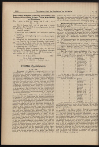 Verordnungs-Blatt für Eisenbahnen und Schiffahrt: Veröffentlichungen in Tarif- und Transport-Angelegenheiten 18980609 Seite: 18