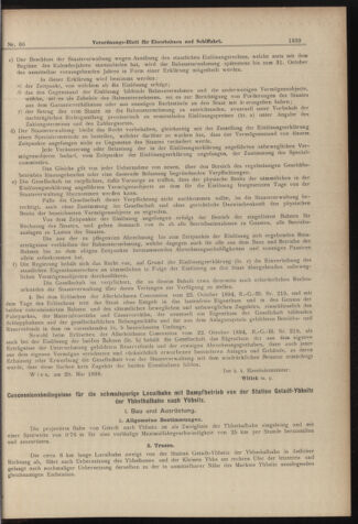 Verordnungs-Blatt für Eisenbahnen und Schiffahrt: Veröffentlichungen in Tarif- und Transport-Angelegenheiten 18980611 Seite: 3