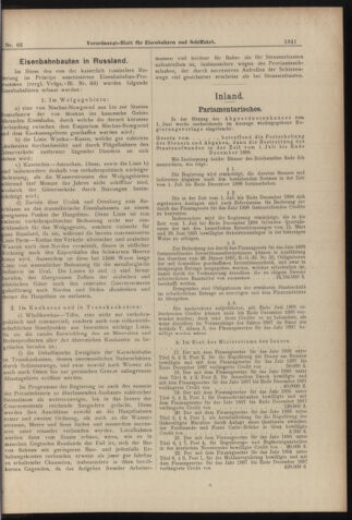 Verordnungs-Blatt für Eisenbahnen und Schiffahrt: Veröffentlichungen in Tarif- und Transport-Angelegenheiten 18980611 Seite: 5