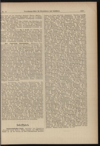 Verordnungs-Blatt für Eisenbahnen und Schiffahrt: Veröffentlichungen in Tarif- und Transport-Angelegenheiten 18980614 Seite: 7