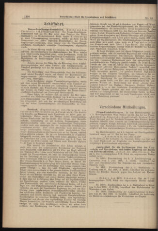 Verordnungs-Blatt für Eisenbahnen und Schiffahrt: Veröffentlichungen in Tarif- und Transport-Angelegenheiten 18980616 Seite: 12