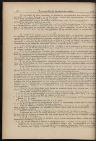 Verordnungs-Blatt für Eisenbahnen und Schiffahrt: Veröffentlichungen in Tarif- und Transport-Angelegenheiten 18980616 Seite: 2