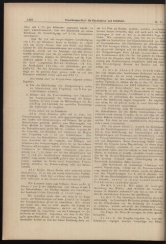 Verordnungs-Blatt für Eisenbahnen und Schiffahrt: Veröffentlichungen in Tarif- und Transport-Angelegenheiten 18980621 Seite: 22