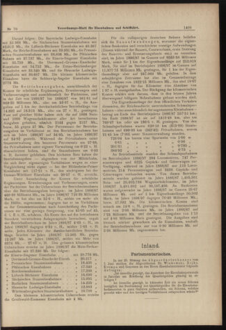 Verordnungs-Blatt für Eisenbahnen und Schiffahrt: Veröffentlichungen in Tarif- und Transport-Angelegenheiten 18980621 Seite: 5