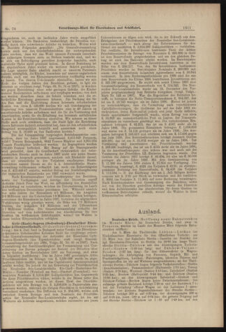 Verordnungs-Blatt für Eisenbahnen und Schiffahrt: Veröffentlichungen in Tarif- und Transport-Angelegenheiten 18980621 Seite: 7