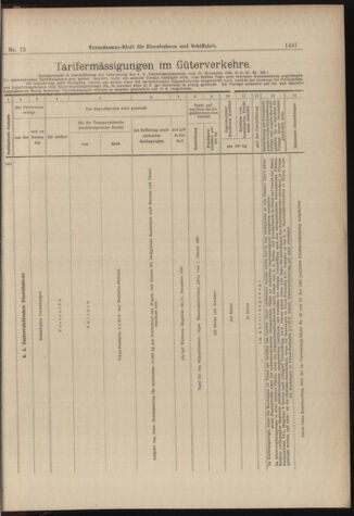 Verordnungs-Blatt für Eisenbahnen und Schiffahrt: Veröffentlichungen in Tarif- und Transport-Angelegenheiten 18980625 Seite: 11