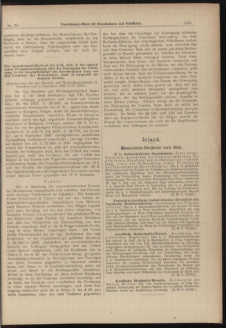 Verordnungs-Blatt für Eisenbahnen und Schiffahrt: Veröffentlichungen in Tarif- und Transport-Angelegenheiten 18980628 Seite: 3