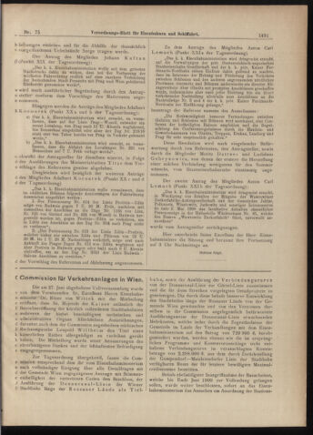 Verordnungs-Blatt für Eisenbahnen und Schiffahrt: Veröffentlichungen in Tarif- und Transport-Angelegenheiten 18980705 Seite: 7