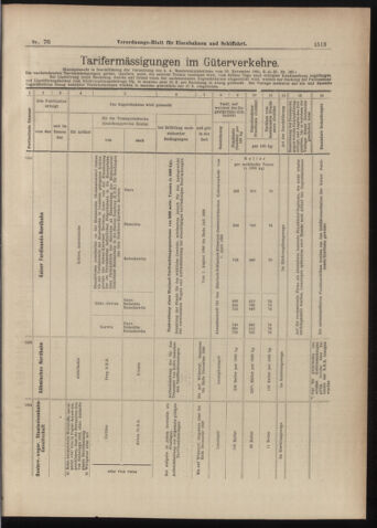 Verordnungs-Blatt für Eisenbahnen und Schiffahrt: Veröffentlichungen in Tarif- und Transport-Angelegenheiten 18980707 Seite: 13