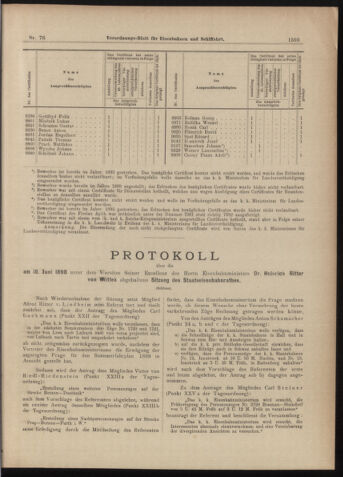 Verordnungs-Blatt für Eisenbahnen und Schiffahrt: Veröffentlichungen in Tarif- und Transport-Angelegenheiten 18980707 Seite: 3