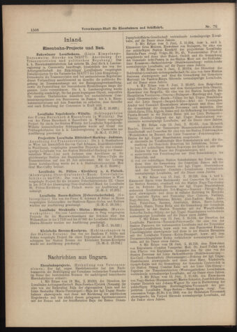 Verordnungs-Blatt für Eisenbahnen und Schiffahrt: Veröffentlichungen in Tarif- und Transport-Angelegenheiten 18980707 Seite: 8