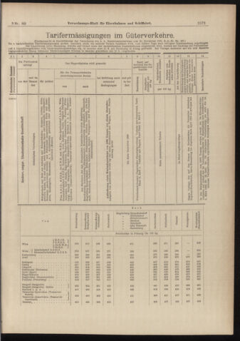 Verordnungs-Blatt für Eisenbahnen und Schiffahrt: Veröffentlichungen in Tarif- und Transport-Angelegenheiten 18980716 Seite: 11