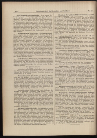 Verordnungs-Blatt für Eisenbahnen und Schiffahrt: Veröffentlichungen in Tarif- und Transport-Angelegenheiten 18980721 Seite: 12