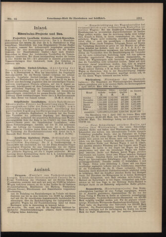 Verordnungs-Blatt für Eisenbahnen und Schiffahrt: Veröffentlichungen in Tarif- und Transport-Angelegenheiten 18980721 Seite: 5