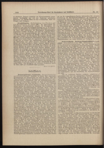 Verordnungs-Blatt für Eisenbahnen und Schiffahrt: Veröffentlichungen in Tarif- und Transport-Angelegenheiten 18980721 Seite: 6