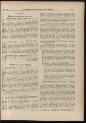 Verordnungs-Blatt für Eisenbahnen und Schiffahrt: Veröffentlichungen in Tarif- und Transport-Angelegenheiten 18980723 Seite: 3