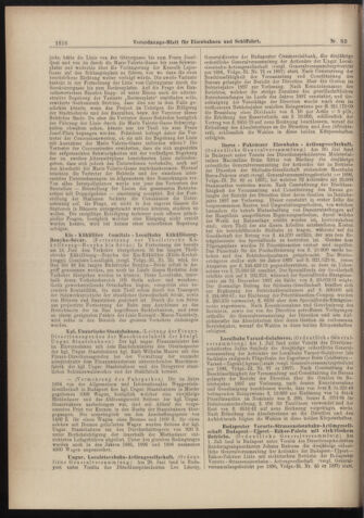 Verordnungs-Blatt für Eisenbahnen und Schiffahrt: Veröffentlichungen in Tarif- und Transport-Angelegenheiten 18980723 Seite: 4