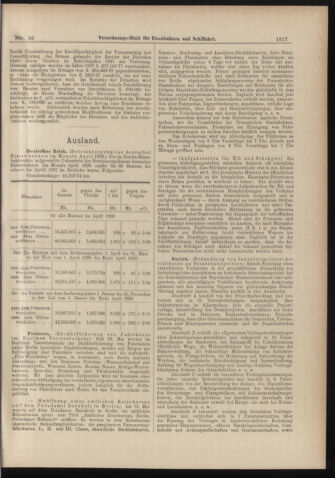 Verordnungs-Blatt für Eisenbahnen und Schiffahrt: Veröffentlichungen in Tarif- und Transport-Angelegenheiten 18980723 Seite: 5