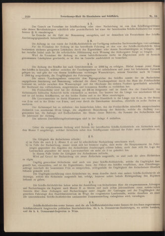 Verordnungs-Blatt für Eisenbahnen und Schiffahrt: Veröffentlichungen in Tarif- und Transport-Angelegenheiten 18980726 Seite: 2