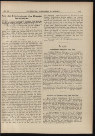 Verordnungs-Blatt für Eisenbahnen und Schiffahrt: Veröffentlichungen in Tarif- und Transport-Angelegenheiten 18980728 Seite: 3