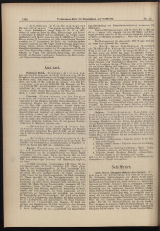 Verordnungs-Blatt für Eisenbahnen und Schiffahrt: Veröffentlichungen in Tarif- und Transport-Angelegenheiten 18980728 Seite: 6